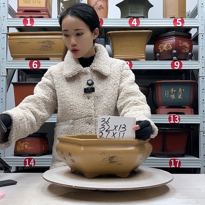 花盆紫砂紫砂花盆