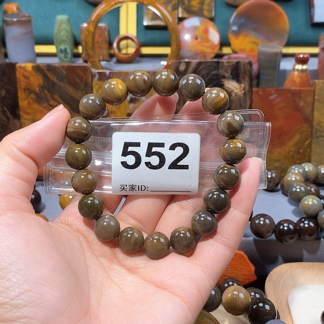 硅化玉天然北票硅化玉手串未镶嵌天然北票硅化玉手串