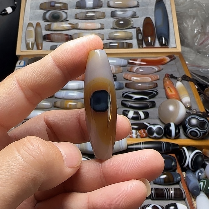 玛瑙/玉髓未镶嵌吊坠(不含链)