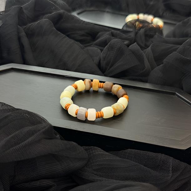 叁里｜况野｜和田玉老光系列手串