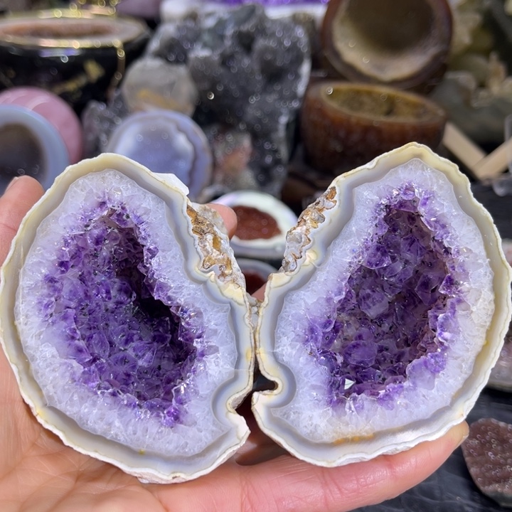 水晶未镶嵌珠宝半成品