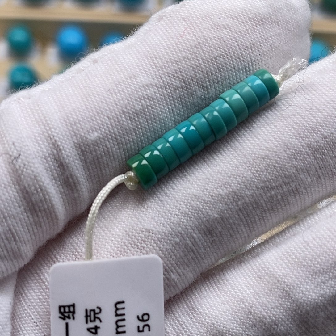 绿松石未镶嵌绿松石高瓷小配饰