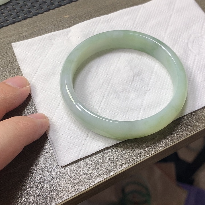 翡翠未镶嵌颈饰56.5圈