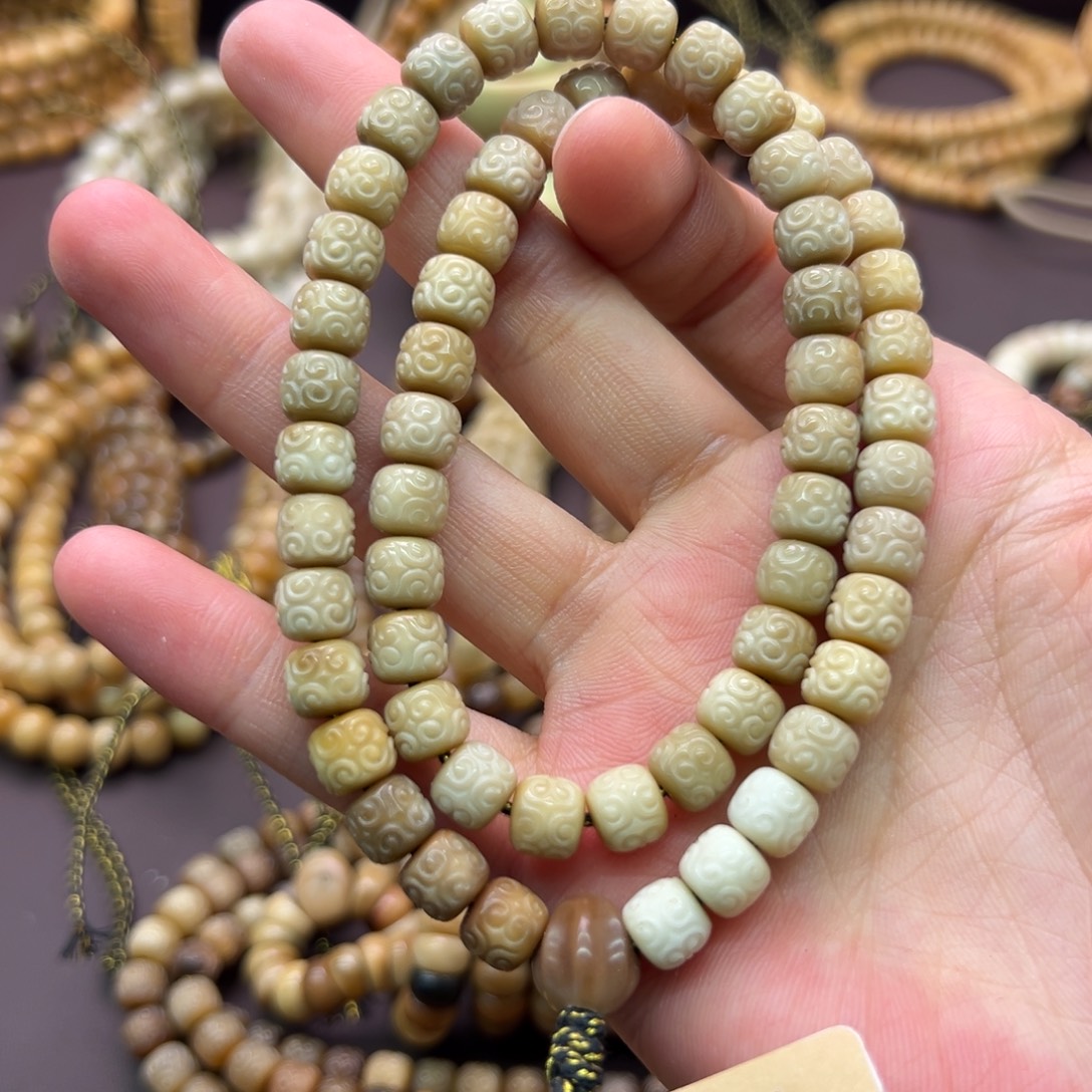 日***.龙脊菩提吊坠回纹