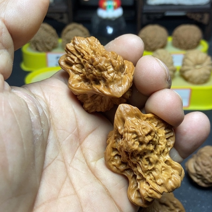 核桃麒麟纹小鸟001