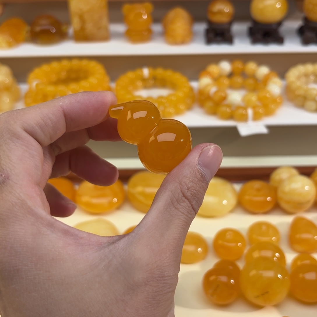 琥珀未镶嵌裸石琥珀蜜蜡