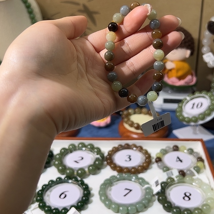 和田玉未镶嵌手串