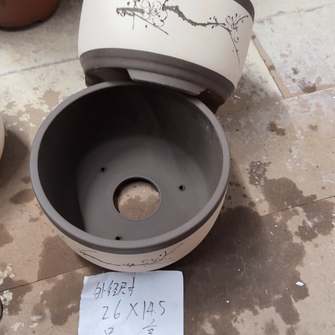 紫砂花盆破损包赔