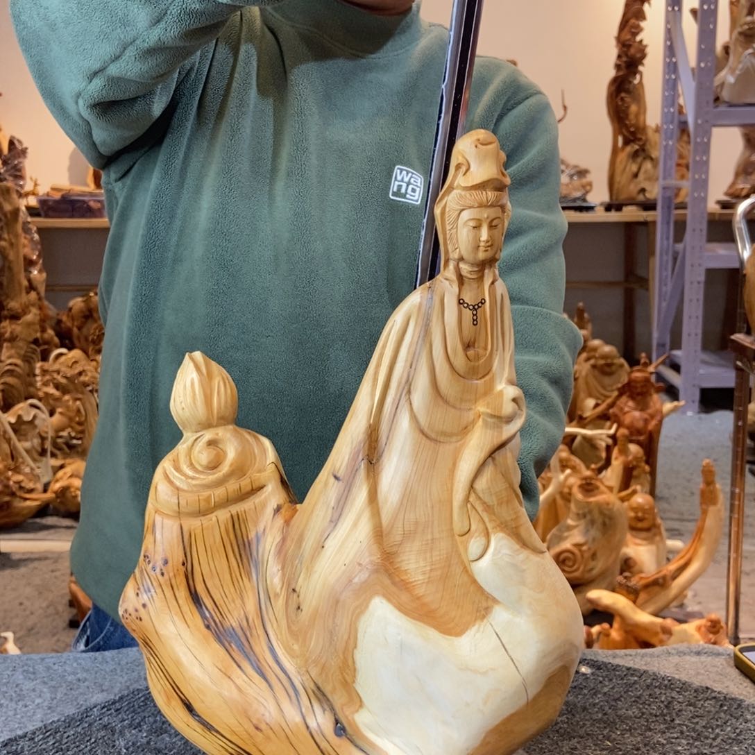 柏木（崖柏）太行崖柏根雕摆件