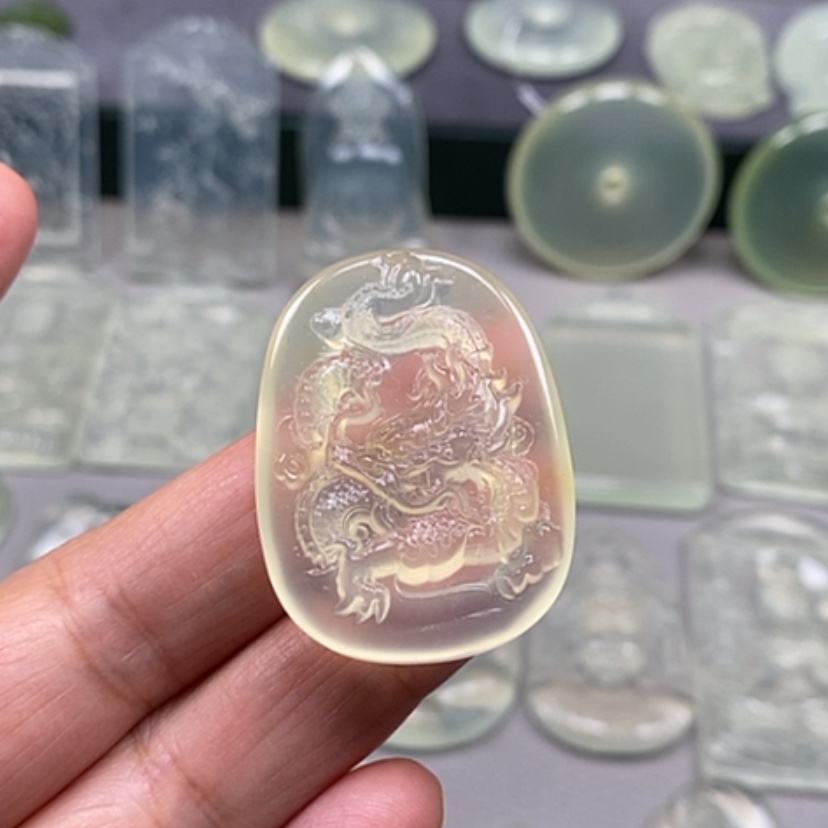 【闪购商品】岫玉吊坠(不含链)未镶嵌