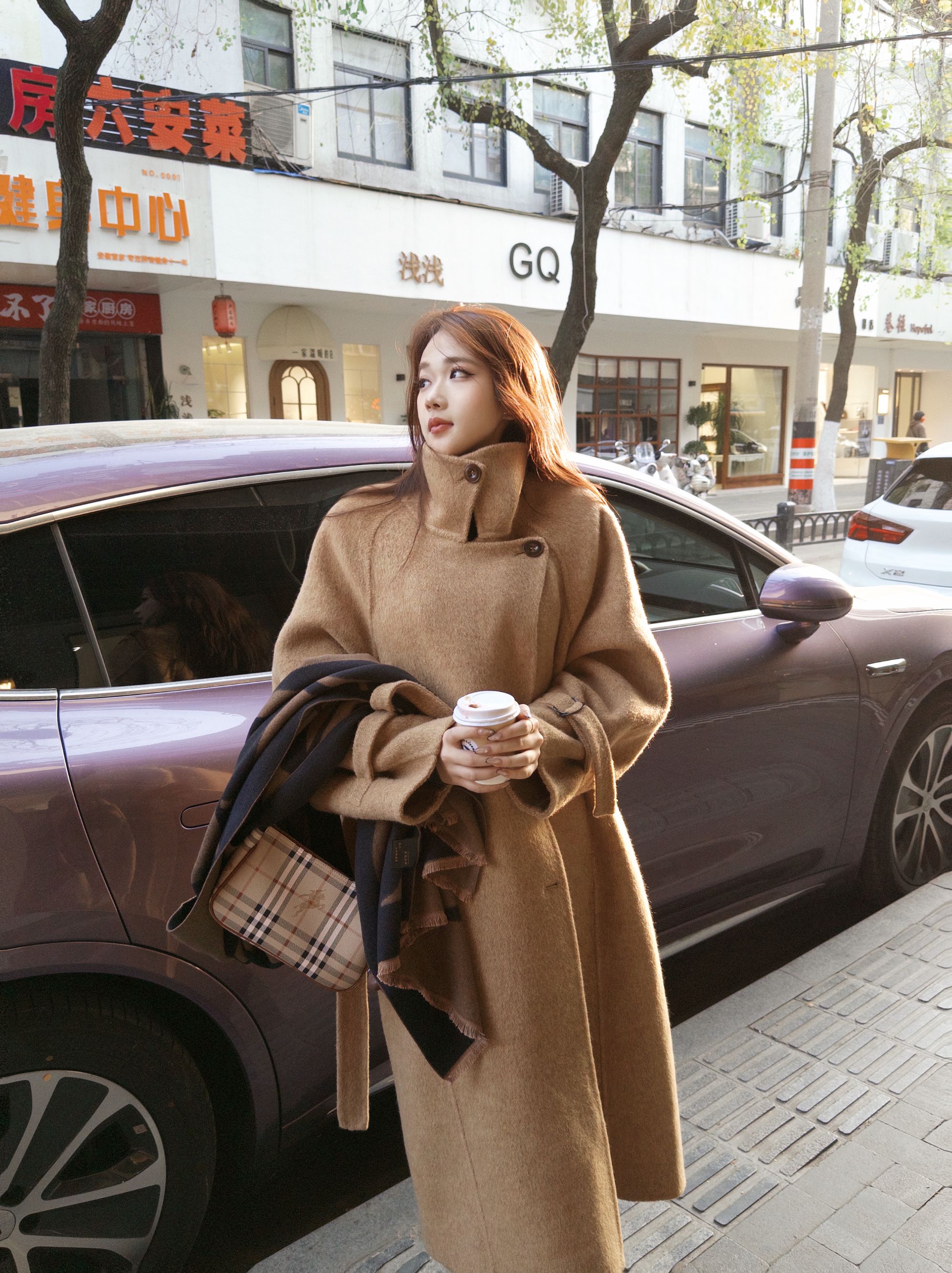 【冬日暖阳】2025秋冬新款原创双面呢大衣