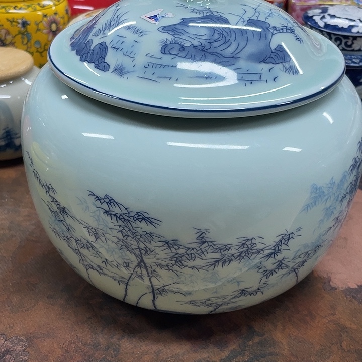 陶瓷罐茶叶罐密封罐储物罐