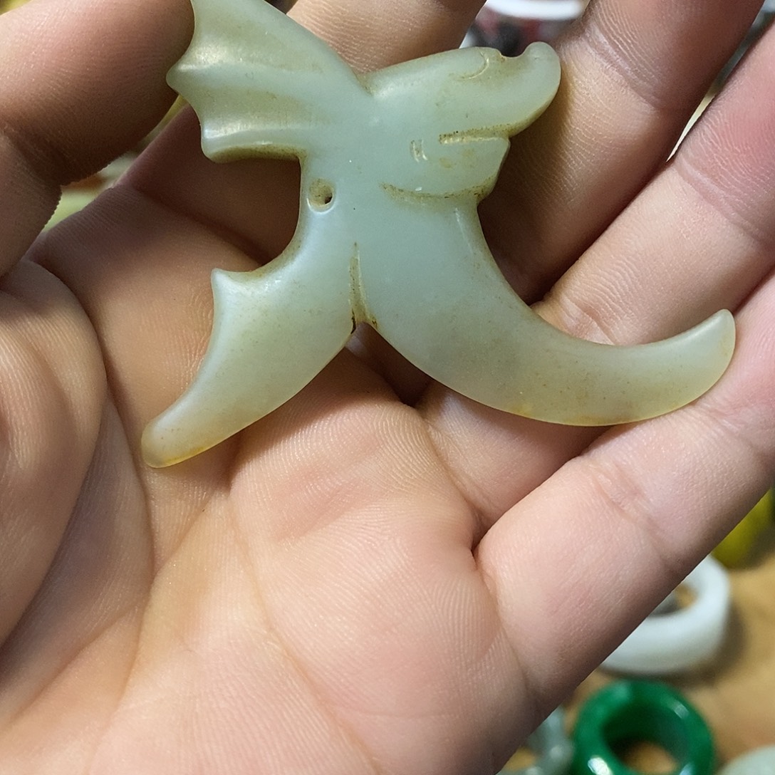 和田玉（糖玉）未镶嵌挂件玉器玉器玉器挂件