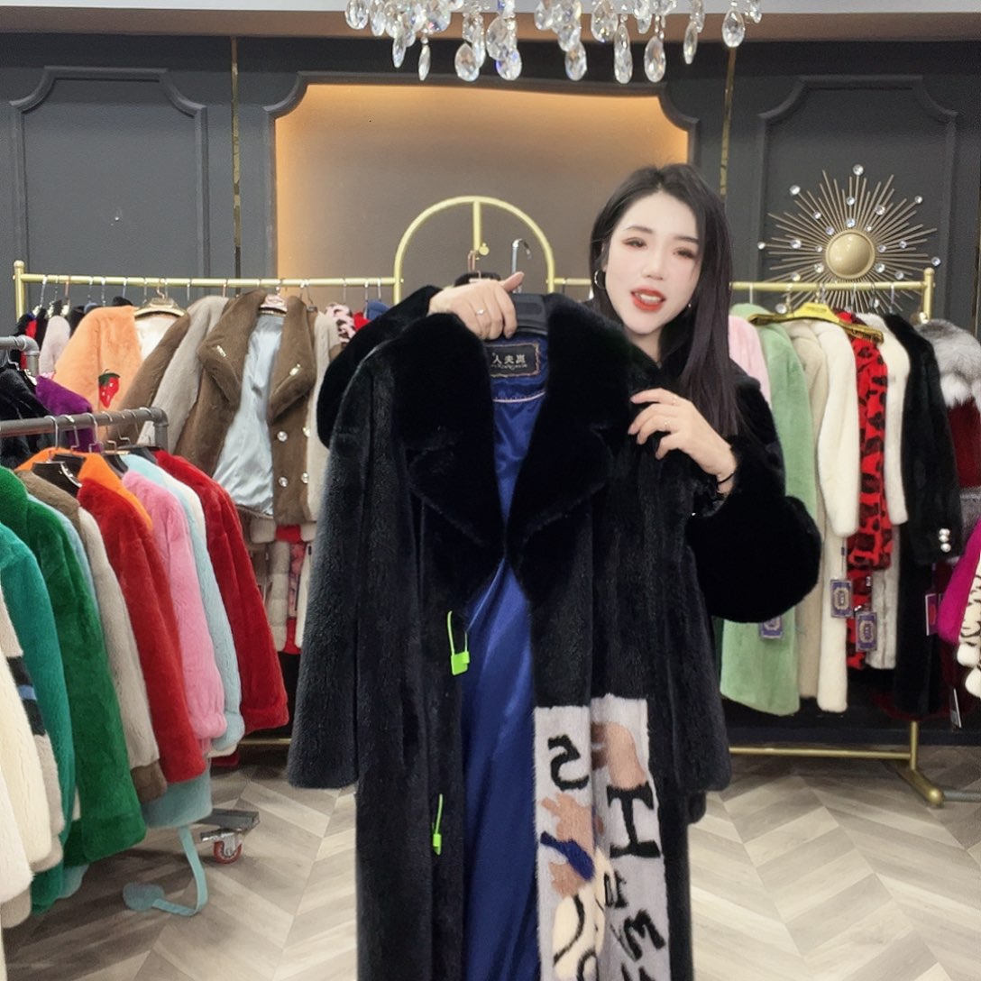 冬季新款时尚水貂