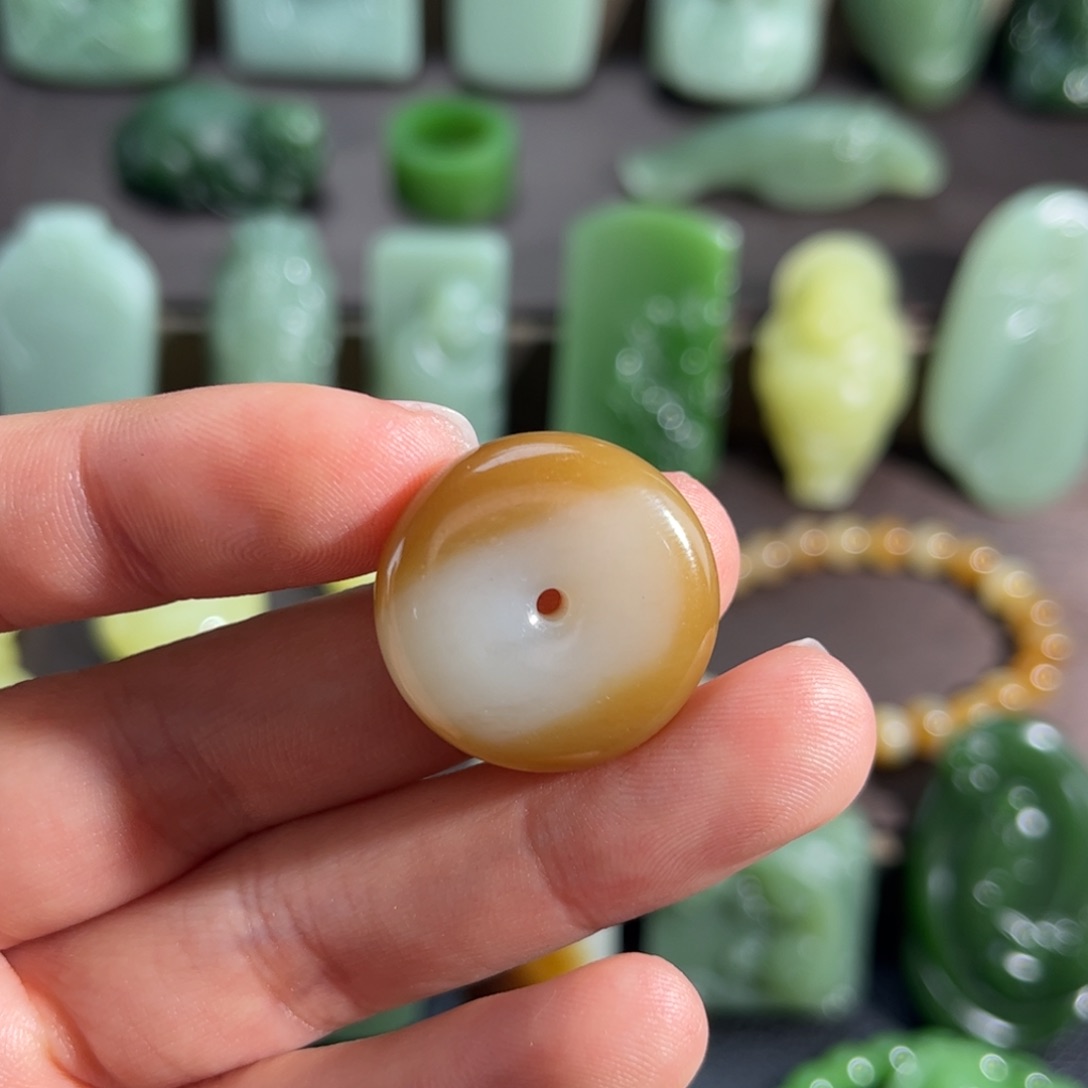 和田玉定制未镶嵌天*