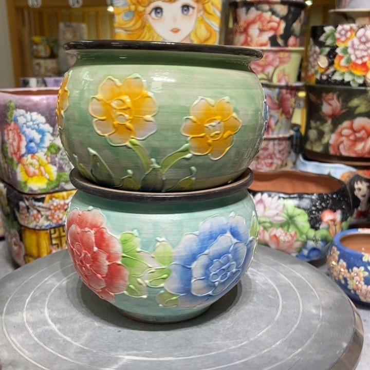 景德镇艺术手绘作品