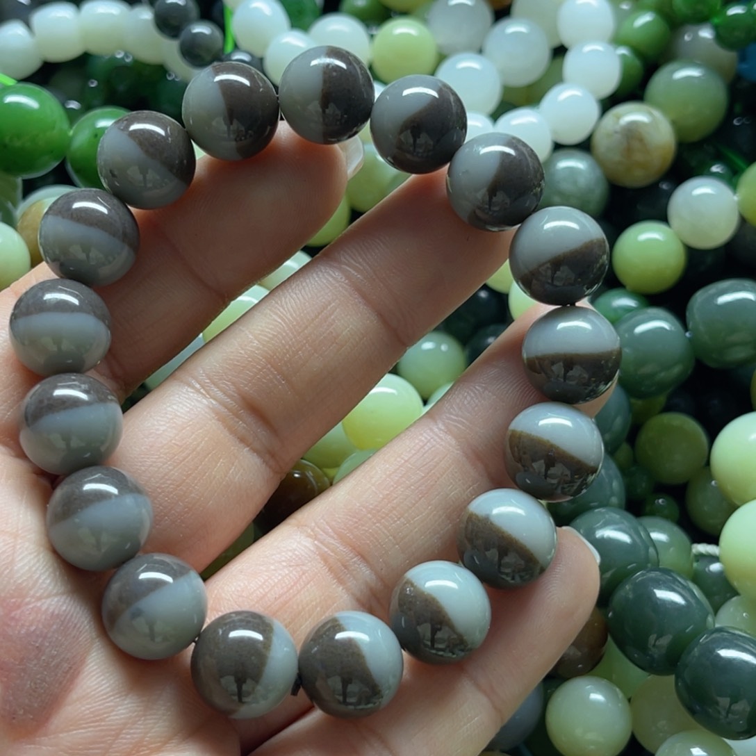 和田玉手链未镶嵌