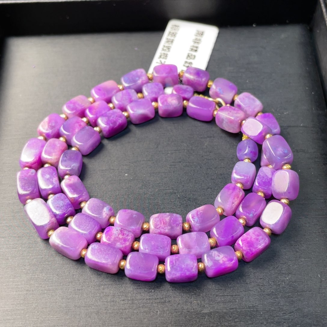 苏纪石（舒俱来）18K金镶嵌颈饰