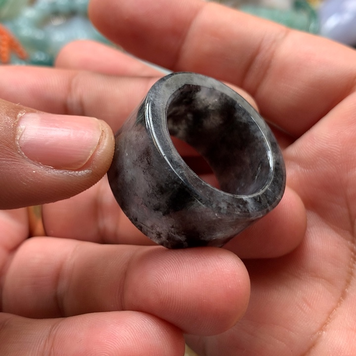 翡翠项链未镶嵌保真天然a货翡翠