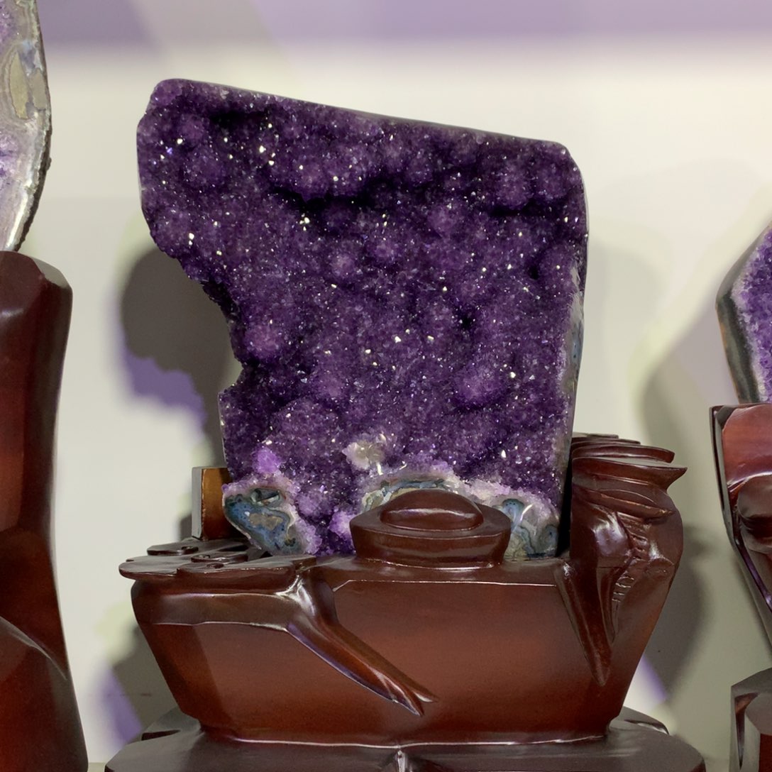 水晶摆件婷未镶嵌