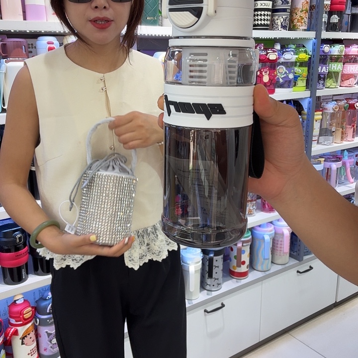 水晶玻璃吸管款这个