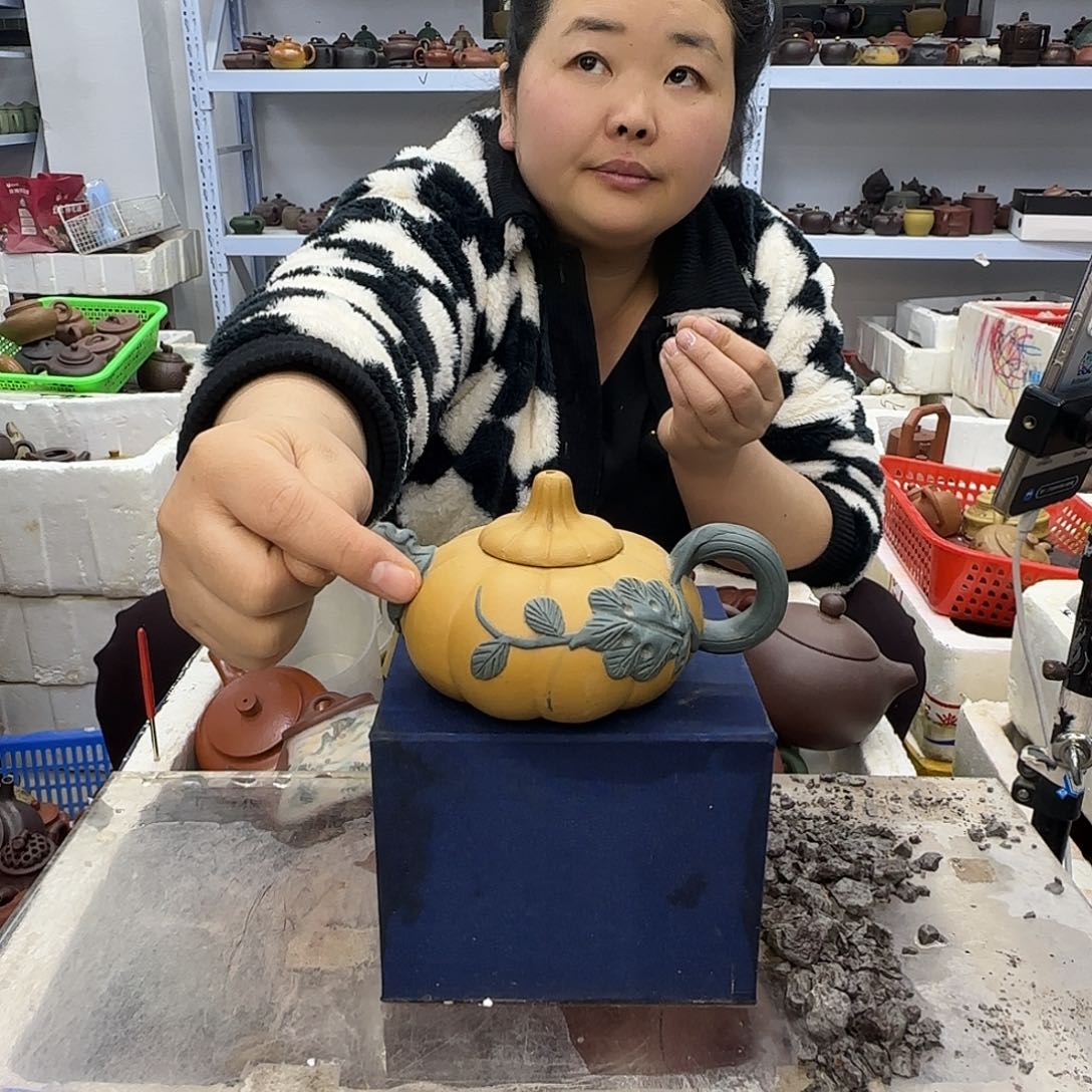 茶壶紫砂宜兴紫砂壶瑕疵处理