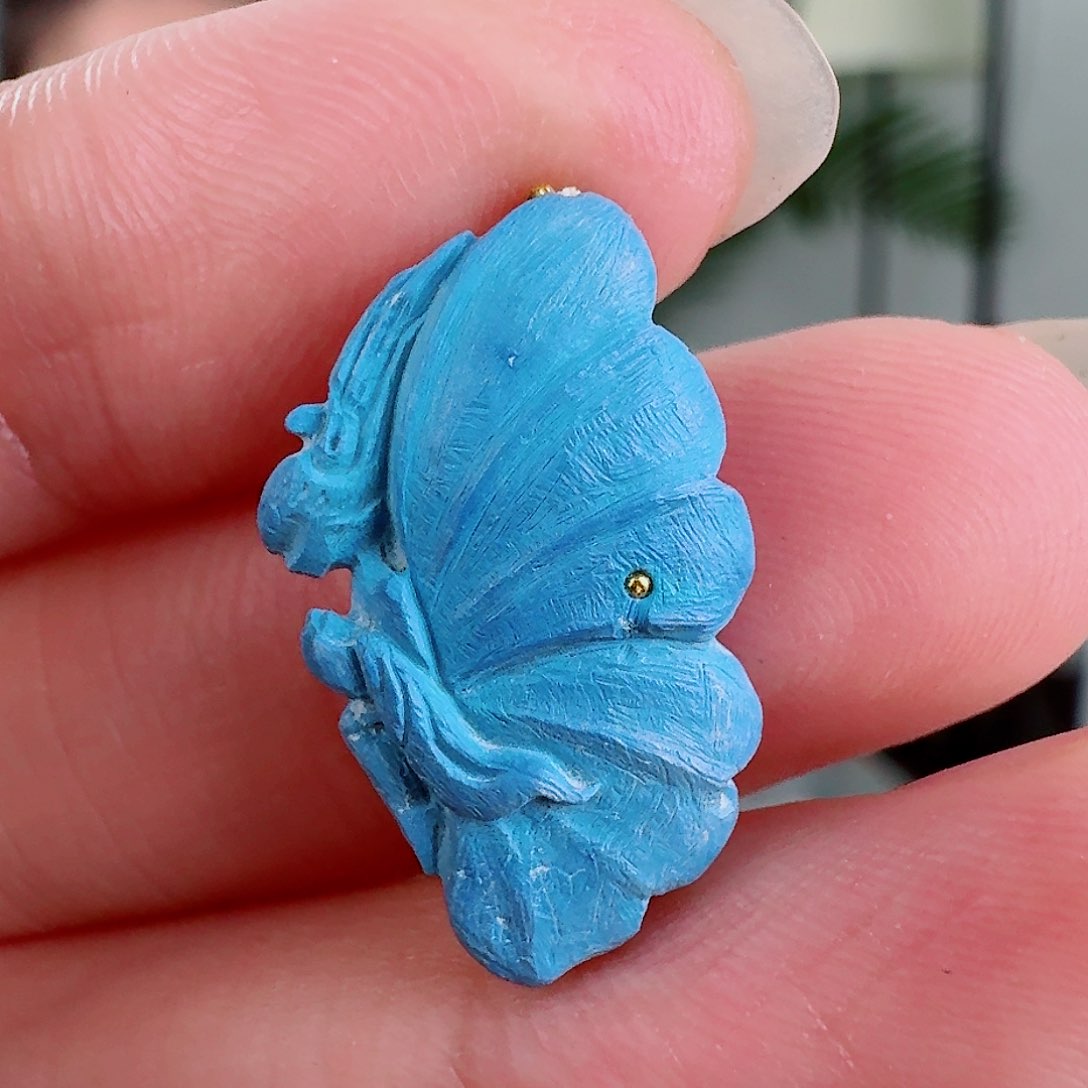 未镶嵌绿松石珠宝奇石真*珍