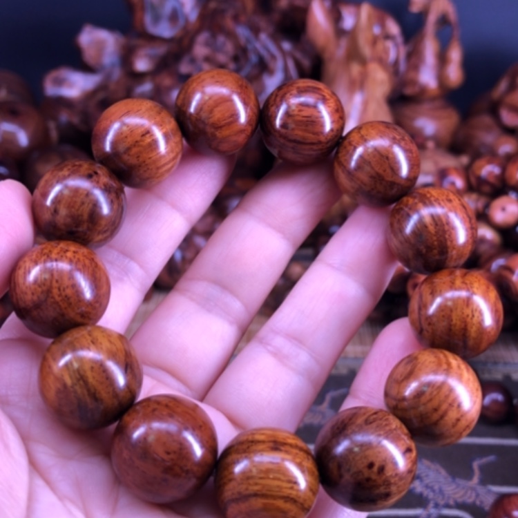 【闪购商品】黄花梨/降香黄檀手串/手链1.8