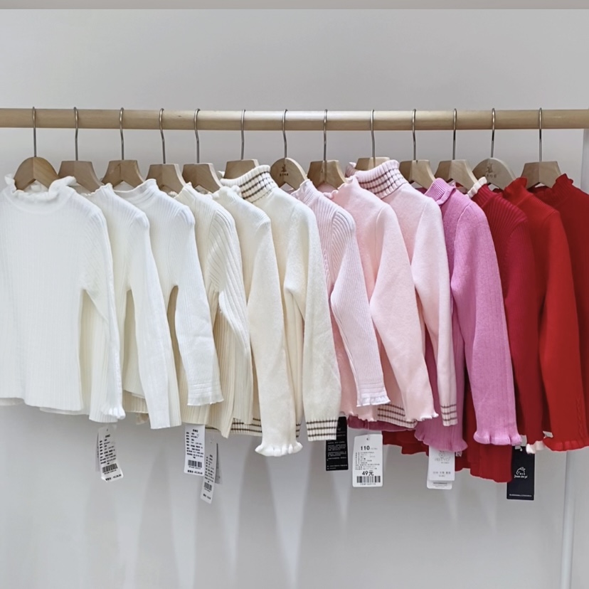 S493#NBY厚-71429（4色）毛衣品牌童装修身版型