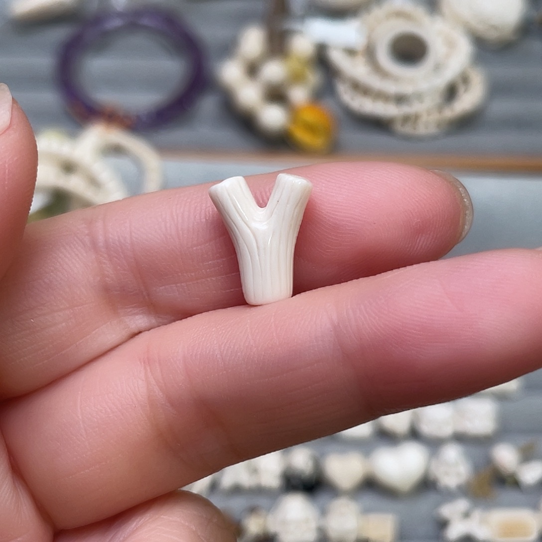 猛犸象牙手串/手链/手镯树杈