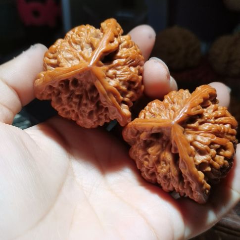 猴头核桃吊坠48精修工艺三棱