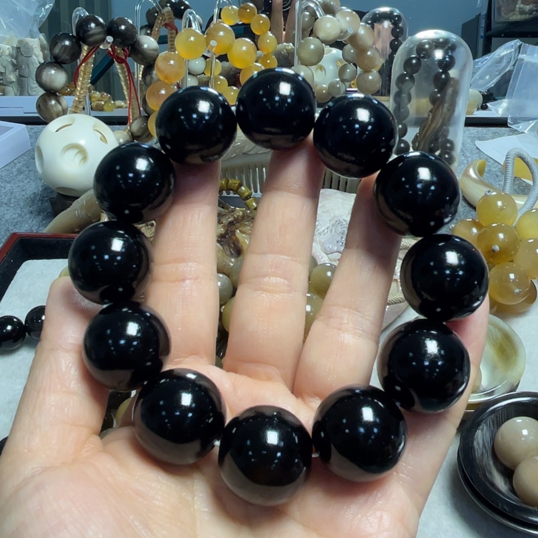 安***琪石英石纯铜2.0黑牛角