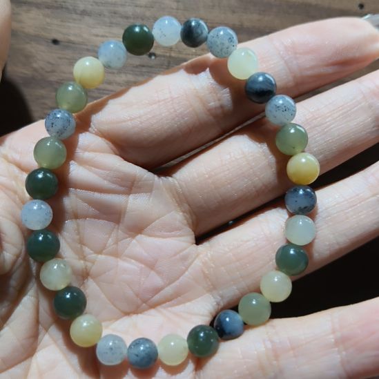 和田玉手链未镶嵌