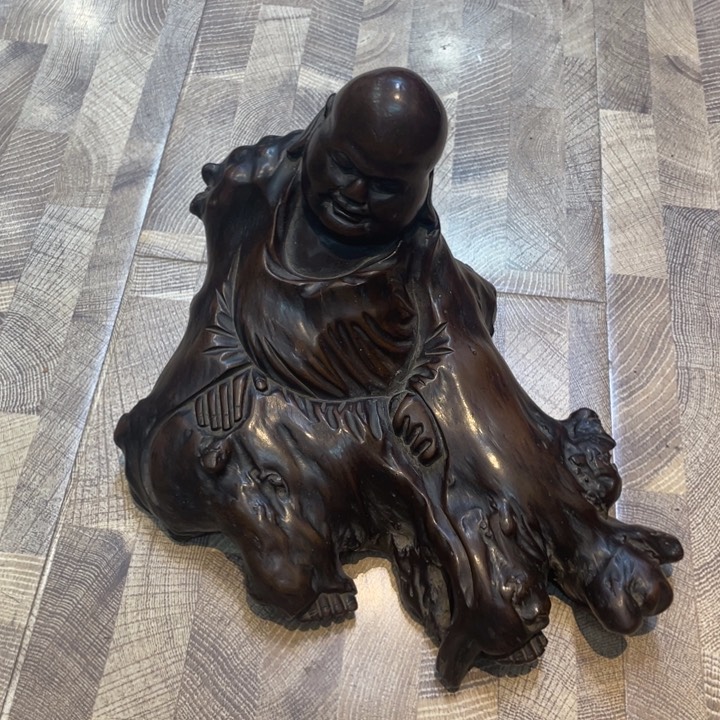 弥勒茶道具摆件摆件