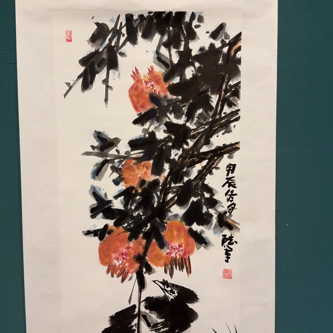 国画陆老师作品画作