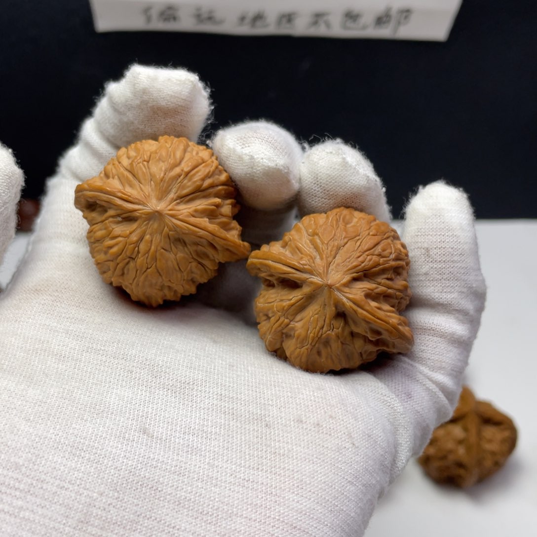 文玩核桃把件37+磨盘练手对
