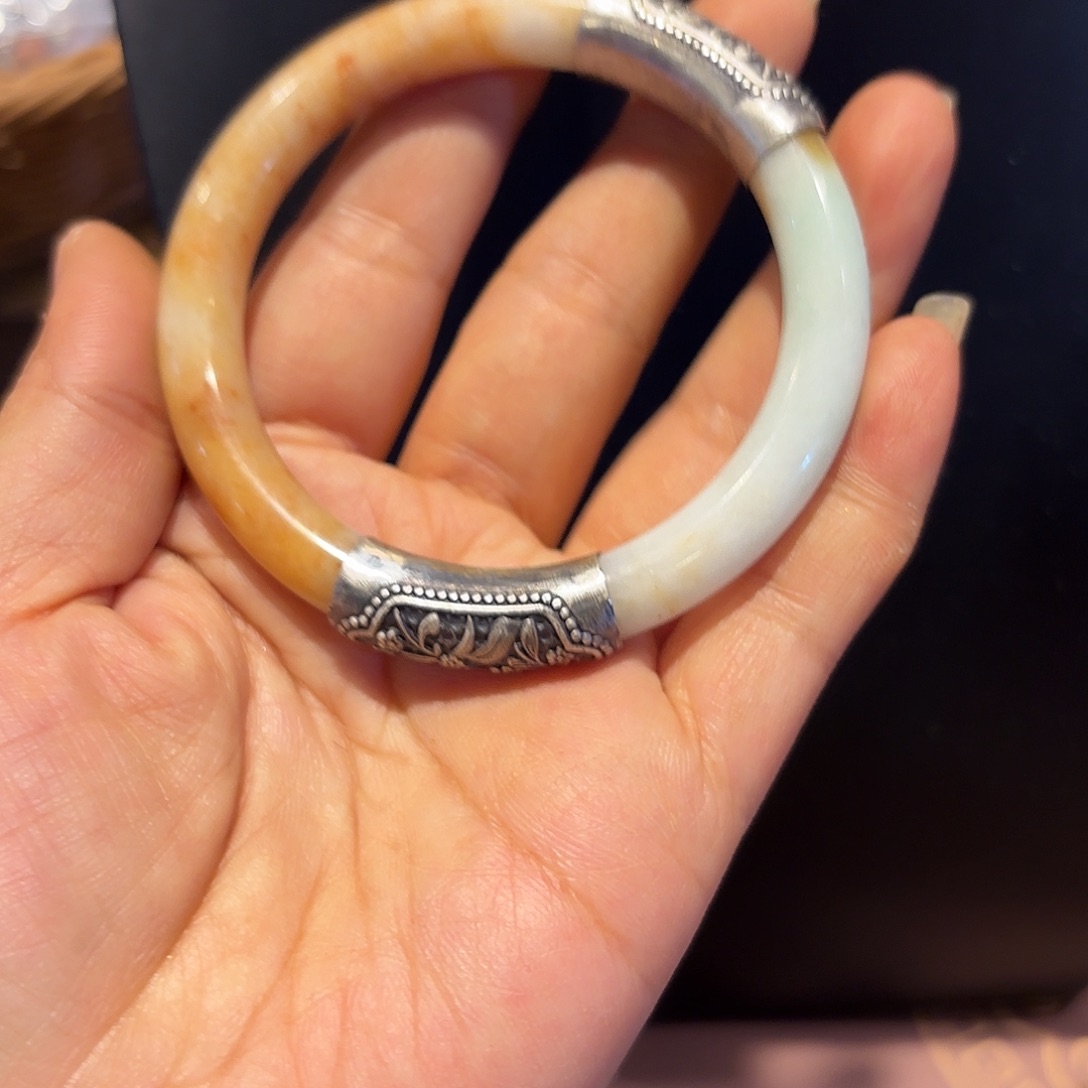 翡翠未镶嵌颈饰原创