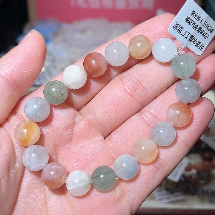 水晶手链未镶嵌243号多样性发一   11+