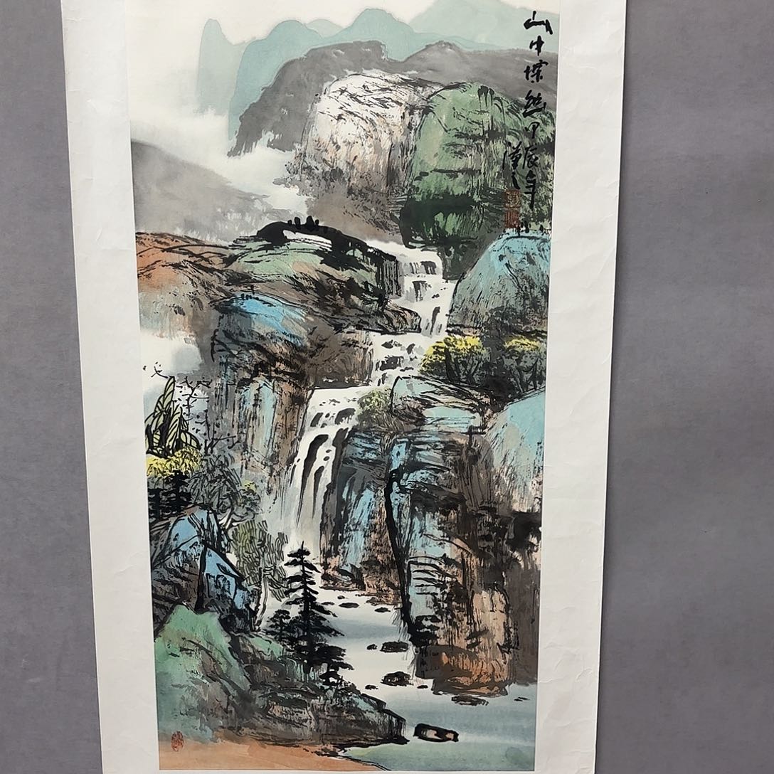 国画亲笔手绘原创