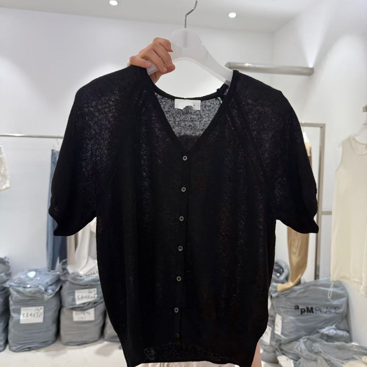 【婷婷家】不退换-东大门GA毛衣时尚针织百搭宽松