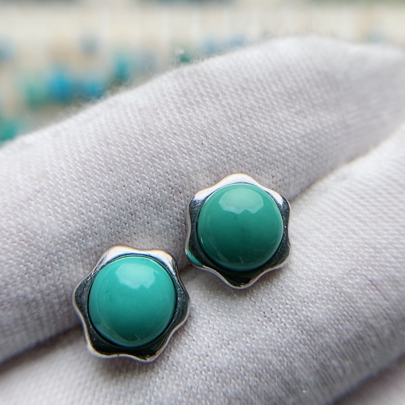 【闪购商品】绿松石珠宝奇石银S925镶嵌