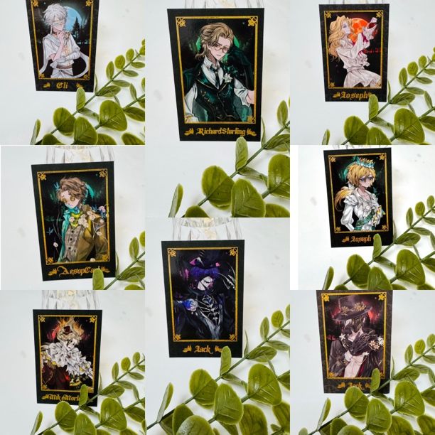 （拆盒）同人授权 金画框拍立得 