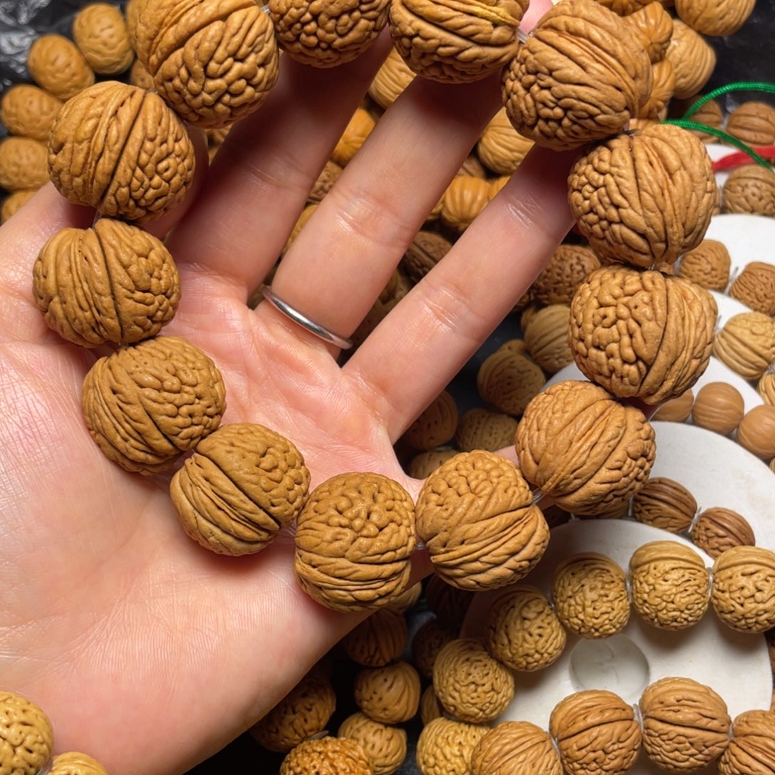 桃木桃核手串25+龙鳞王