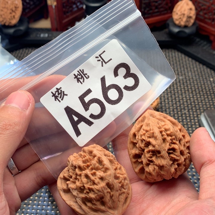 吊坠文玩核桃凤凰台