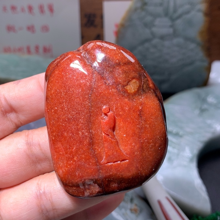 翡翠未镶嵌颈饰保真天然A货翡翠