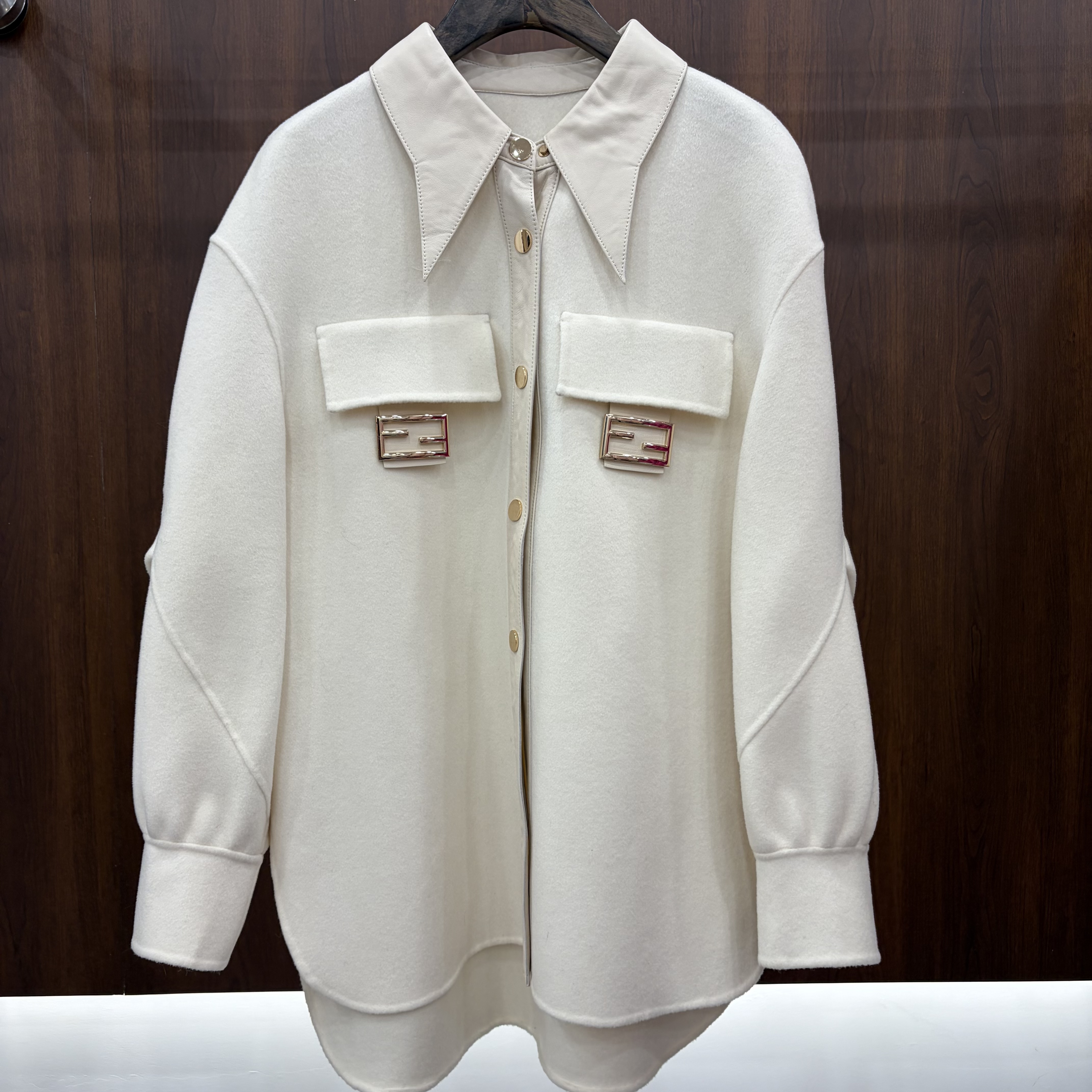 {潮野-Cyer}美丽诺羊绒大衣33SR-3041