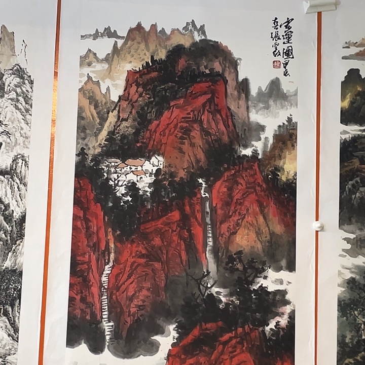 国画张圣敏先生纯手绘作品