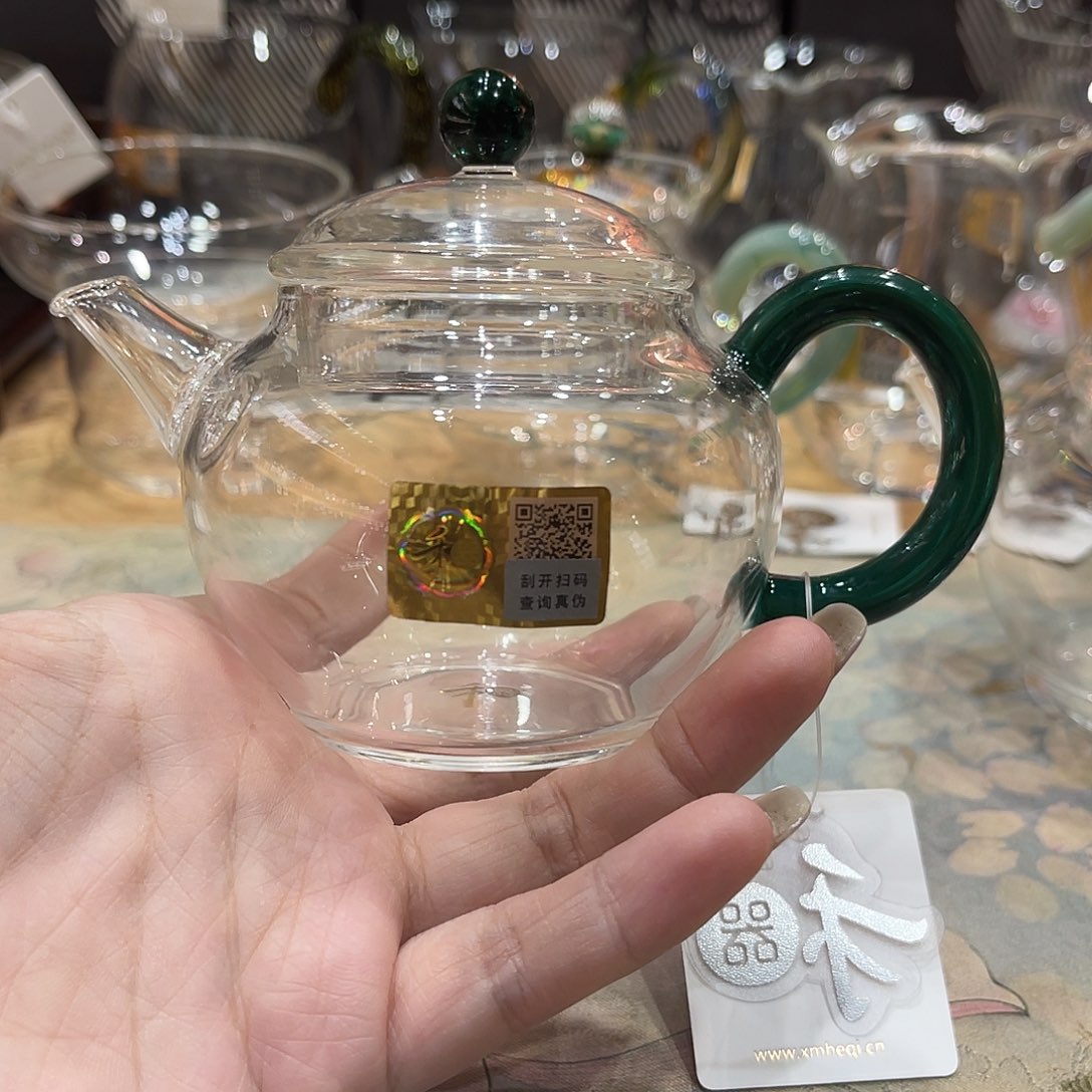 宣玉壶禾器墨绿色