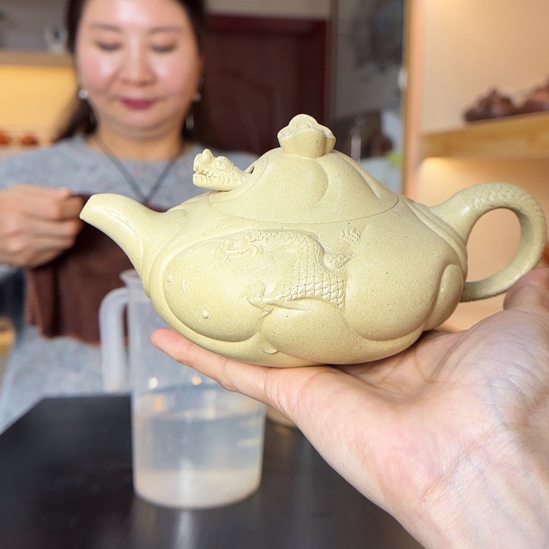 紫砂茶壶李桂敏老师350cc