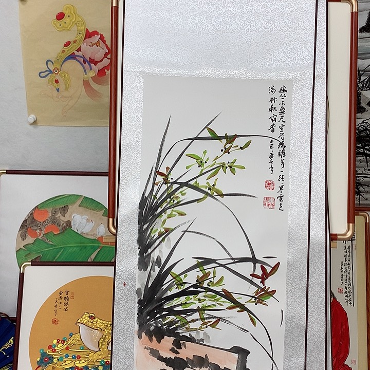 国画胡*王墨兰，11111111